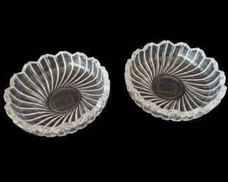 Mikasa Crystal Candy Dishes