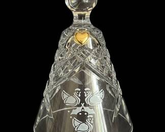 Waterford Crystal "1986 Angel" Bell