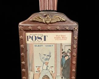 Beam's 1976 Bicentennial Limited Edition Series "Elect Casey" Bourbon Decanter