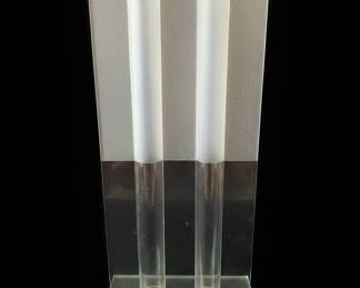 Mid-Century Modern Glass Bud Vase