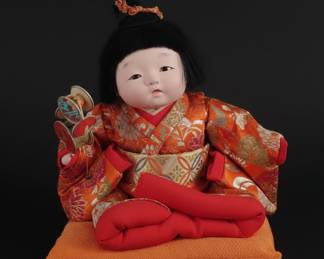 Japanese Ichimatsu Doll in Kimono
