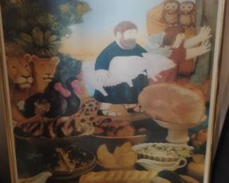 Vogue "Thought For Food" Poster by Tomer T. Tsaloumas