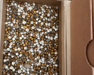 Assorted Vintage Rhinestones and Metal Findings