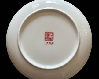 Vintage Japanese Imari "Peacock and Floral" Porcelain Plate