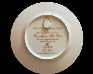 Heinrich Villeroy & Boch "Vasilissa the Fair" Collector Plate