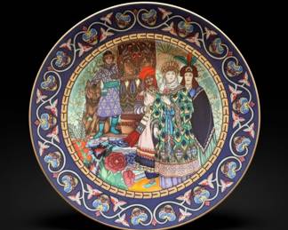 The Firebird "The Wedding of Tsarevna Elena the Fair" Collector Plate
