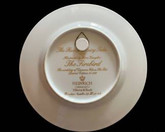 The Firebird "The Wedding of Tsarevna Elena the Fair" Collector Plate