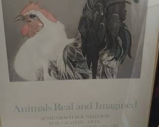 Animals Real and Imagined Exhibition Poster
