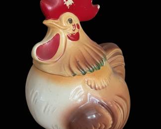 Vintage Sierra Vista California Rooster Cookie Jar