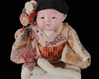 Japanese Ichimatsu Ningyo Doll