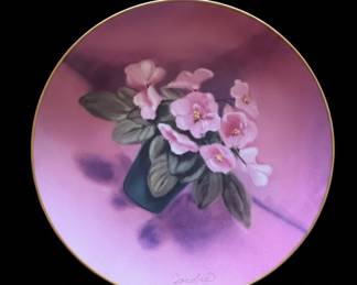 Zanobia "Super Market Violet" Collector Plate