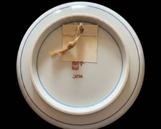 Japanese Morning Glory Plate