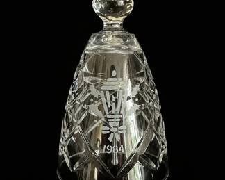 Waterford Crystal Bell with Lantern Design