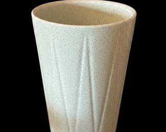 VINTAGE BAUER POTTERY LIGHT SPECKLED GREEN PLANTER MCM