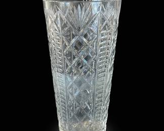 Cut Crystal Vase