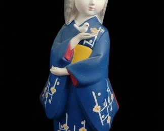 Japanese Hakata Doll Figurine