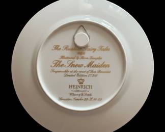 Heinrich "The Snow Maiden" Collector Plate