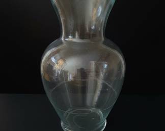 Clear Glass Vase