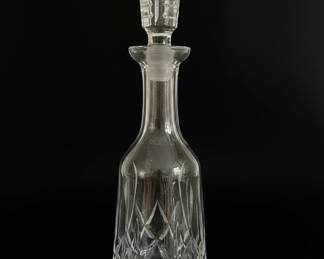 Waterford Cut Crystal Decanter with Stopper