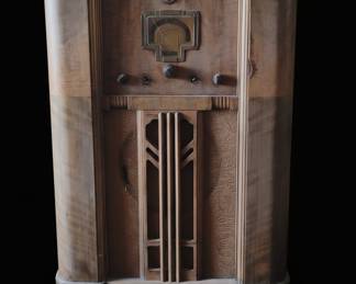 1936 RCA Model 9K Art Deco Console Radio