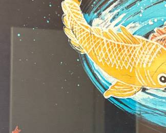 Japanese Koi Fish Painting