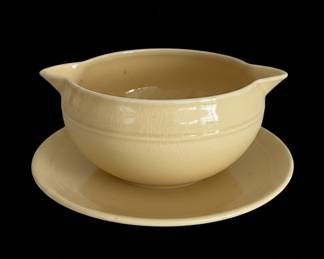 Vernon Kilns "Early California" Gravy Boat and Underplate