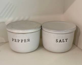 Hearth & Hand with Magnolia Stoneware Salt and Pepper Set