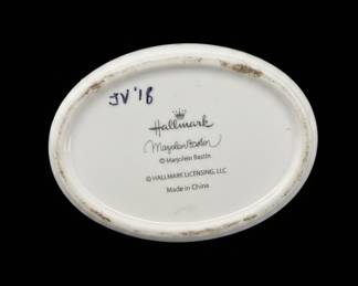 Hallmark Marjolein Bastin "Springtime" Canister with Bird Finial