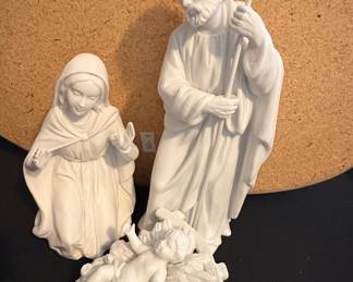 Homco Nativity Set #5614 - Holy Family