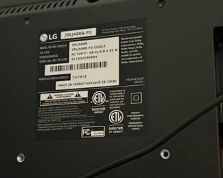 LG 28" 28LJ400B-PU LED HD TV