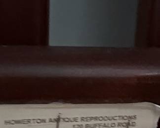 Homerton Antique Reproductions Wooden Headboard and Footboard Set