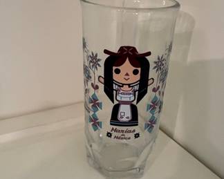 Marias de Mexico Juice Glass by Paulo Villagran