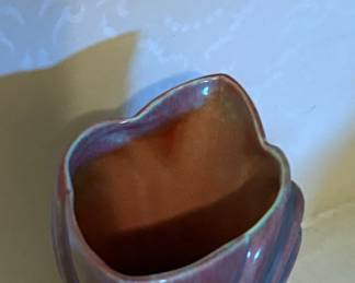 Art Deco Cornucopia Vase - Pottery