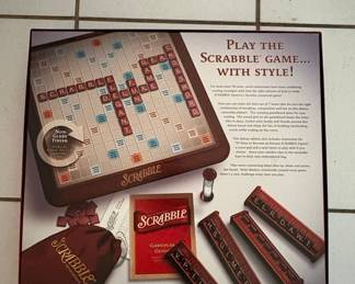 Deluxe Turntable Scrabble Crossword Game