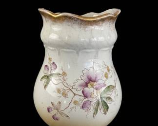 Victorian Floral Ceramic Pitcher - T & R Boote