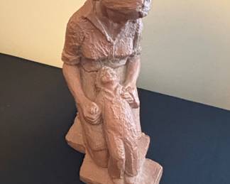 Mother and Child Sculpture by Peggy Mach for Alva Museum Replicas