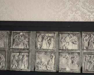 The Stations of the Cross  Framed