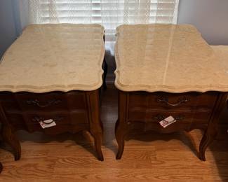 Marble Top end tables