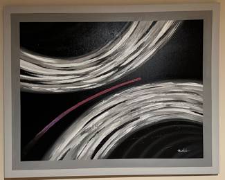  Abstract Oil Painting 58”x46”