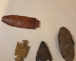 Lots of arrowheads