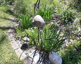 Iron & Stone Bird Family (picture does not show how wonderful they are)