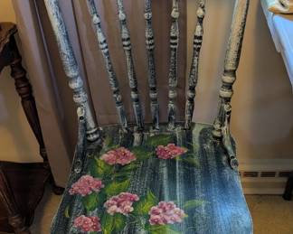 Custom Painted Chair