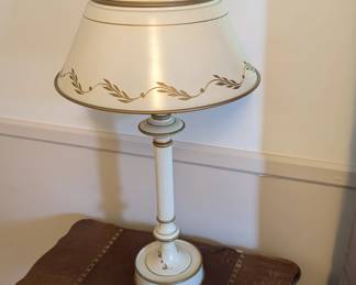 Toleware metal Table Lamp