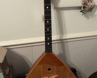 Balalaika, a traditional Russian folk string instrument