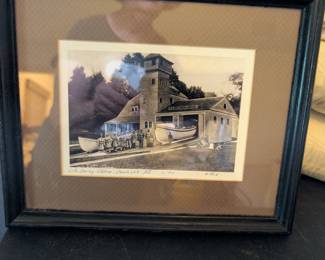 Life Saving Station, Charlevoix, MI 1900