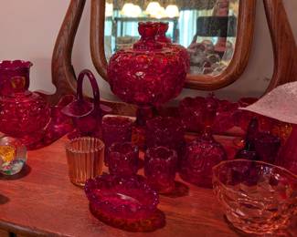 Amberina Glassware