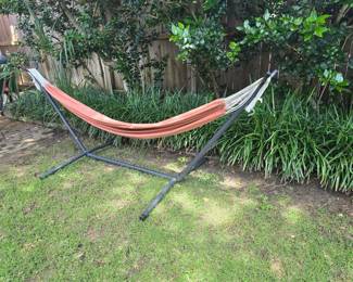 Hammock on stand