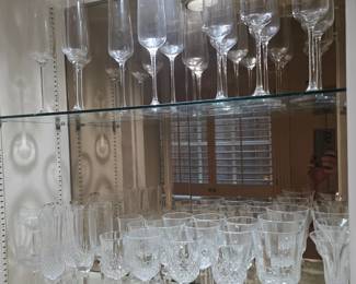 Crystal d'Arques stemware