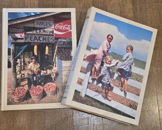 Nat Geo "The United States of America" Vol 1 & Vol 2 - coffee table books.  Over a span of 125 years, these volumes bring together more than 700 images from the amazing archives of National Geographic who is known for their breathtaking photography!  