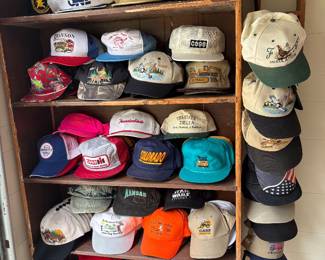 Baseball cap collection
